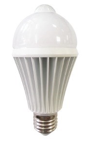 Bec cu LED de 7W Lumina Alba si Senzor de Miscare Fasung E27